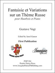 Fantaisie et Variations sur un Theme Russe Oboe and Piano cover Thumbnail